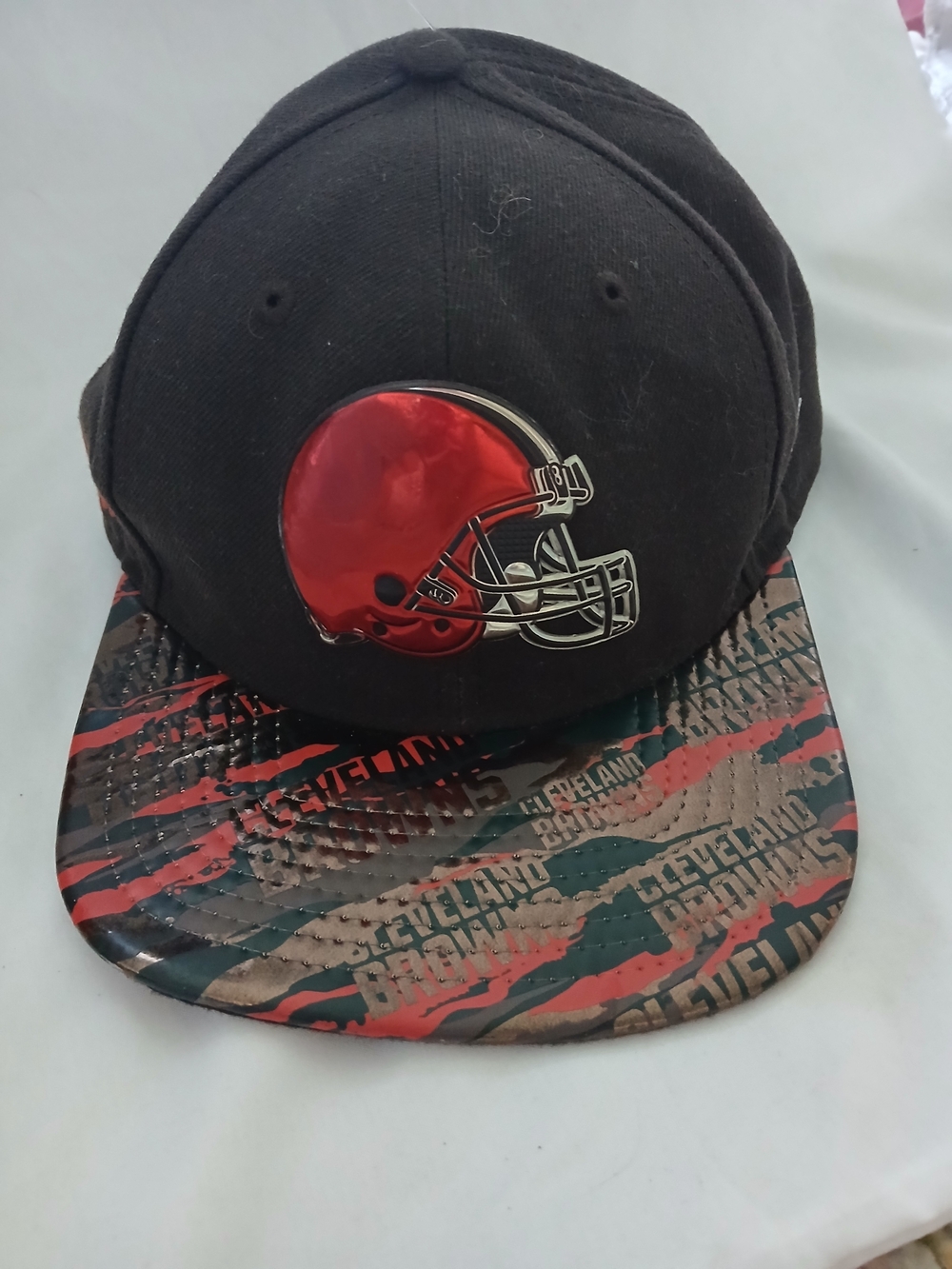Cleveland Browns New Era 9 Fifty NFL Orange Came Bill SnapBack
